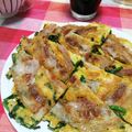 クックE7AY42☆'s cooksnap of when they made 豚バラニラチヂミ　カリッともっちり♪.