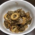 みず〜り's cooksnap of when they made ☆ごぼうとコンニャクの炒め煮☆.