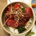 padpad777's cooksnap of when they made 特売マグロで☆まろやか漬け丼.