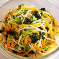 ☆やすちゃん☆'s cooksnap of when they made もやしと人参と豆苗のナムル.