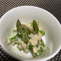 clover♡3's cooksnap of when they made アスパラガスのたらこマヨネーズ和え.