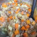 りさりさムーン's cooksnap of when they made 子供向け☆ひき肉で肉じゃが.