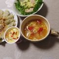 よちりん's cooksnap of when they made 冷凍ミニトマトでスープ.