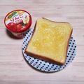 アクセル☆'s cooksnap of when they made マヨネーズが隠し味！アップルトースト.