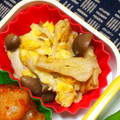 nosso's cooksnap of when they made しめじと卵の炒めもの.