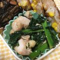 わたさな2016's cooksnap of when they made 塩麹☆鶏肉と菜の花の炒め物.