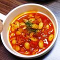 にーにやー's cooksnap of when they made 豆のミネストローネ♪簡単トマト缶水煮大豆.