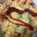 Mayumi731's cooksnap of when they made ケチャップご飯チーズのせ。手抜き朝ごはん.