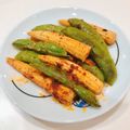 ゆにこーん☆'s cooksnap of when they made 簡単おつまみ！スナップエンドウマヨソテー.