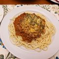 nikkijamie's cooksnap of when they made プロのミートソースの作り方☆.