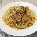 ぷーぴみ's cooksnap of when they made にんにくバター醤油のパスタ.