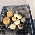 sarara姫's cooksnap of when they made 炊飯器＆フライパンde簡単♪焼おにぎり.