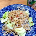 ☻☻☻☻☻☻☻☻☻☻'s cooksnap of when they made 簡単⭐しらすとキャベツのペペロンチーノ.