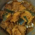 kyokoha's cooksnap of when they made カボチャとツナのカレーソテー.