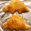 Yuriiimama's cooksnap of when they made 恐竜パン♪　ステゴサウルス.