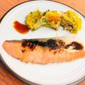 島子☆'s cooksnap of when they made 鮭の塩こうじ漬け焼き.