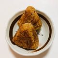 みつまる3232's cooksnap of when they made 残りごはんで焼おにぎり.