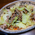 ＪＵＮちゃン's cooksnap of when they made 豚こまとキャベツの塩こんぶ炒め.