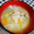 わにまみ's cooksnap of when they made ごちそう豚汁★コクとうま味を出すコツ.