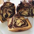 Suzu1330's cooksnap of when they made HMで簡単マーブルパウンドケーキ.