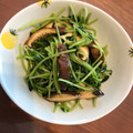 ビビンバ830☆'s cooksnap of when they made 豆苗と椎茸の生姜醤油和え.