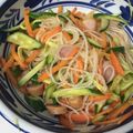 クックDMEKPK☆'s cooksnap of when they made スイートチリソースdeタイ風春雨サラダ.
