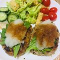 あめにゃん's cooksnap of when they made 豆腐ハンバーグ.