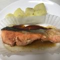 ♡櫻蘭♡'s cooksnap of when they made 鮭のバター醤油ムニエル.