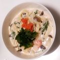 midorisui☆'s cooksnap of when they made 簡単アレンジ♪ 5分で明太クリームうどん.