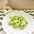 はらぺこしろうさぎ's cooksnap of when they made まるでお花♪ブロッコリーの茎のナムル.