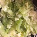 やーしー's cooksnap of when they made mキャベツのペペロンチーノ風サラダ.