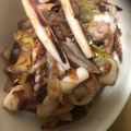 やーしー's cooksnap of when they made [韓国料理]甘辛イカ丼오징어덮밥.