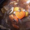 ka2mi0427's cooksnap of when they made さつま芋と鶏肉の醤油汁.
