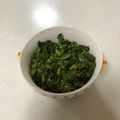 クックRWBQIV☆'s cooksnap of when they made ご飯がすすむ！ 大根の葉のゴマ油炒め.