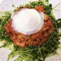 イチロー5's cooksnap of when they made 豆苗とキムチと納豆のテキトーサラダ.