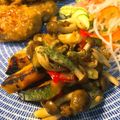 chibijuju's cooksnap of when they made きのことかぼちゃの柚子胡椒サラダ♪.