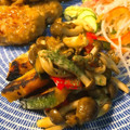 chibijuju's cooksnap of when they made きのことかぼちゃの柚子胡椒サラダ♪.