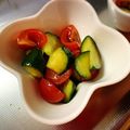 aaikoo's cooksnap of when they made きゅうりとトマトの中華サラダ☆小鉢サイズ.