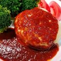 ちん太朗's cooksnap of when they made チーズのせハンバーグ.