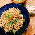 ミソmama's cooksnap of when they made とりそぼろ丼 (すき家風).