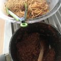 Yokchina's cooksnap of when they made 本場ミラノからラグー☆ミートソース！.