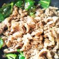 rinsoumama's cooksnap of when they made 簡単！お弁当、節約に◎豚こまピーマン炒め.