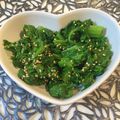 tikariri's cooksnap of when they made わさび菜のお浸し.