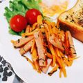Satoco❋'s cooksnap of when they made 大好き♪しそ香るスパムと人参のきんぴら.