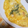 hitomi♪＊'s cooksnap of when they made ✿ほうれん草オムレツ✿.