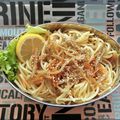 sunita's cooksnap of when they made きんぴらごぼうの残り物パスタ☆.