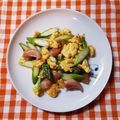 えつエツ's cooksnap of when they made アスパラとウィンナーの炒り卵.