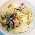クックKUI98F☆'s cooksnap of when they made 簡単中華・春キャベツと豚肉の旨塩炒め.