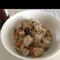 dvyvb's cooksnap of when they made アンチョビ＆チーズで里芋とお豆のサラダ✿.