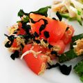 くっくペタ's cooksnap of when they made トマトとじゃこのさっぱりサラダ.